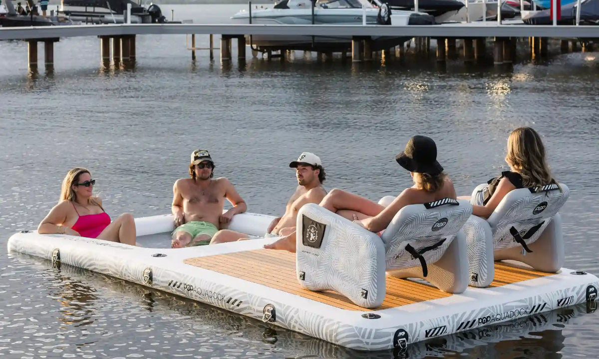 The Inflatable Jet Ski Dock Guide: Docking a PWC Without a Slip